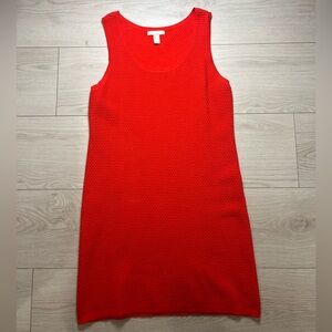 Banana Republic Dress Sweater Tank In XL Orange Fall 05/13 Women's